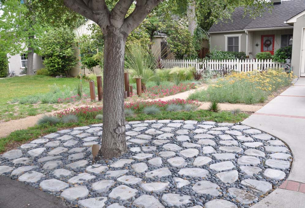 Rock Circle for Tree